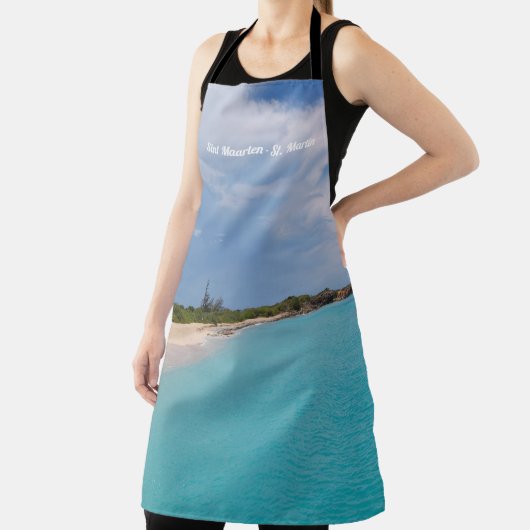 Sint Maarten - St. Martin Landscape  エプロン (インサイチュ)