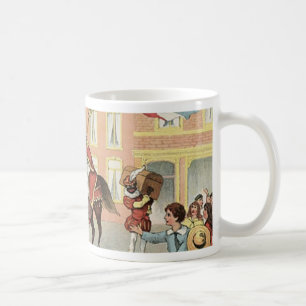 SinterklaasのオランダSt.ニックのヴィンテージセントニコラス コーヒーマグカップ
