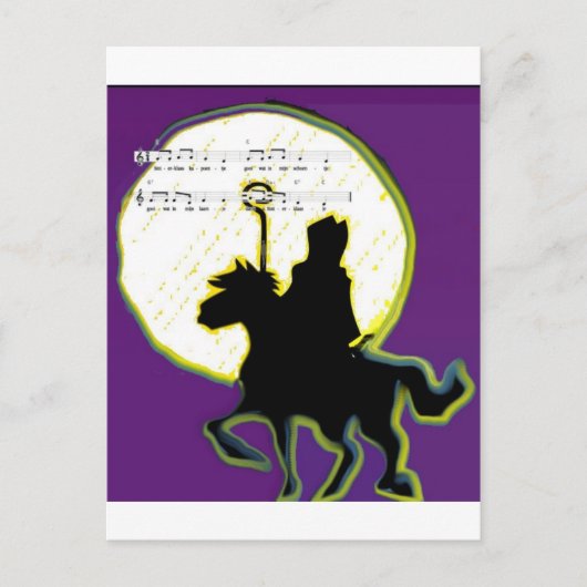 sinterklaasの操作のpaard ポストカード (正面)