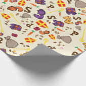 Sinterklaas Feest ラッピングペーパー (角)