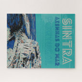 Sintraギフトポルトガル、Azenhas do Mar ジグソーパズル (横)