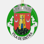 Sintraポルトガルのクリスマスのオーナメント セラミックオーナメント (左)