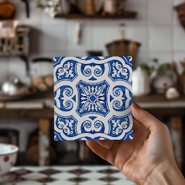 Sintra Blue Tile Design European Vintage Style タイル