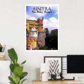SINTRA, Pena Palace, photo poster ポスター (ホームオフィス)
