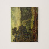 Sion公園の自然、1819年からのスケッチ(カードの油 ジグソーパズル (縦)