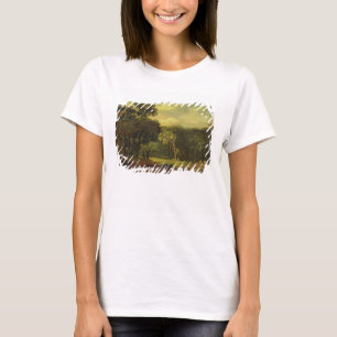 Sion公園の自然、1819年からのスケッチ(カードの油 Tシャツ