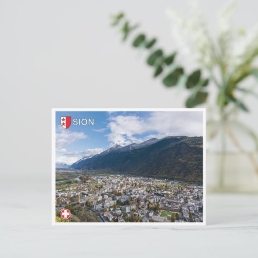 Sion – スイス ポストカード (スタンド正面)