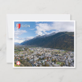 Sion – スイス ポストカード