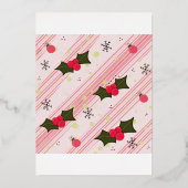 Sionnaによるホーリー 箔シーズンカード (正面)