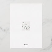 Sionnaによるホーリー 箔シーズンカード (裏面)