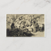 Sioukh、ダゲスタン、plの台なしの軍の食事 名刺 (裏面)