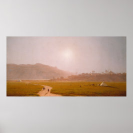 Siout, Egypt – サンフォードジフォードファインアートポスター ポスター