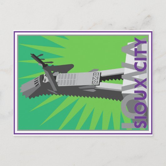 Sioux City, IAはがき ポストカード (正面)