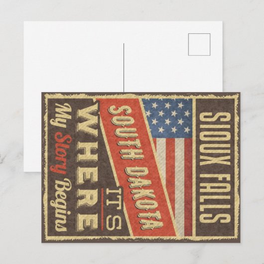 Sioux Falls South Dakota ポストカード (正面/裏面)