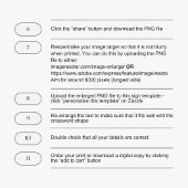 Sipおよび解決クロスワードテンプレートデジタルまたはプリント ポスター