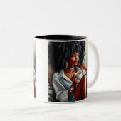 "Sipが発生する"マグカップ ツートーンマグカップ (正面右)