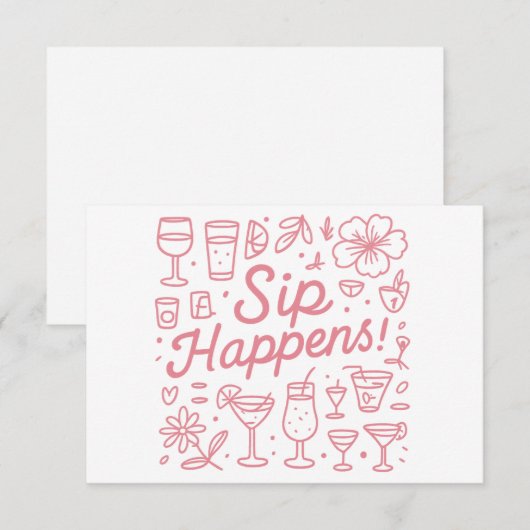 Sipが発生 サンキューカード (正面/裏面)