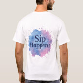 Sipが発生 Tシャツ (裏面)