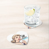 Sipが起こる、ダーリングサッシーレトロ ペーパーコースター (インサイチュ)