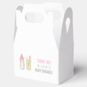 Sipと参照して、ようこそベビーガール、新生児パーティー フェイバーボックス (オープン)