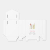 Sipと参照して、ようこそベビーガール、新生児パーティー フェイバーボックス (折り畳みなし)