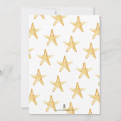 sipと海の招待状水の色海テーマ 招待状 (裏面)