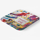 Sipと絵を描パーティーアセリ絵を描スト ペーパープレート (傾斜あり)