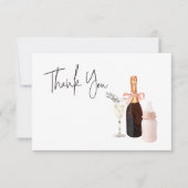 Sipと見る赤ちゃんシャワーカスタマイズありがとうありがとう サンキューカード (正面)