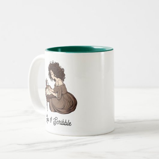 SipとScribble Mug ツートーンマグカップ (正面左)