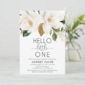 SipとSee白男女兼用フローラ素朴 招待状 (スタンド正面)