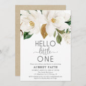 SipとSee白男女兼用フローラ素朴 招待状 (正面/裏面)