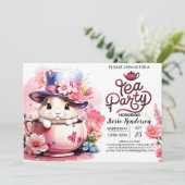 SipとSee Bunny Baby Shour 招待状 (スタンド正面)