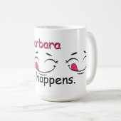 Sipのパーソナライズが発生 コーヒーマグカップ (正面右)