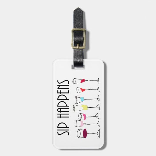 SIPは起こります ラゲッジタグ (正面縦)