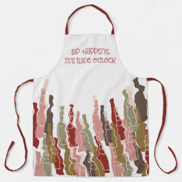 Sipアクイズエプロン – ワイン愛好家 | 中および大 エプロン
