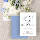 sipホレイスチールブモダンルーブライダルシャワー 招待状