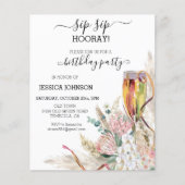 sipホレイバースデーパーティーバジェットシャンパン (正面)