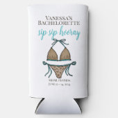 sipホレイヒョウBikiniバチェロレッテ スリム缶クーラー (正面)