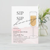 Sipホレイピンクバーチャルブライダルシャワー 招待状 (スタンド正面)