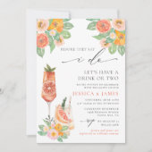 sipホレイブライトカクテルウェディングシャワー 招待状 (正面)