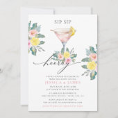 sipホレイブライトカクテルウェディングシャワー 招待状 (正面)