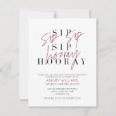 sipホレイワインテイスティングバースデーパーティー 招待状 (正面)