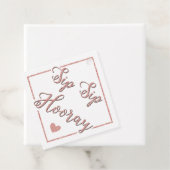 sipホレーバラ金ゴールドブライダルシャワーワインボトル フェイバータグ (インサイチュ)