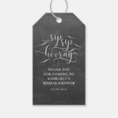 sipホレーブライダルシャワー ギフトタグ (正面)