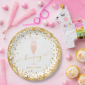 sipホレー婚約 |バチェロレッテ |シャワー ペーパープレート (パーティー)