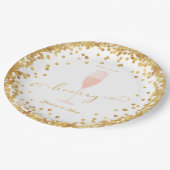 sipホレー婚約 |バチェロレッテ |シャワー ペーパープレート (アングル)