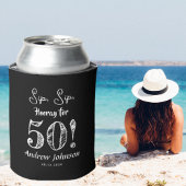 sipホレー50ハッピーバースデーおもしろいお祝い 缶クーラー