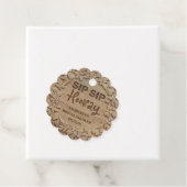 sipホレー – 素朴ブライダルシャワー フェイバータグ (インサイチュ)