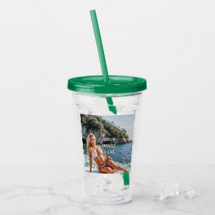 SIP! 🥤 オリジナルデザインのストロータンブラー アクリルタンブラー