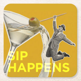 Sip  スクエアペーパーコースター